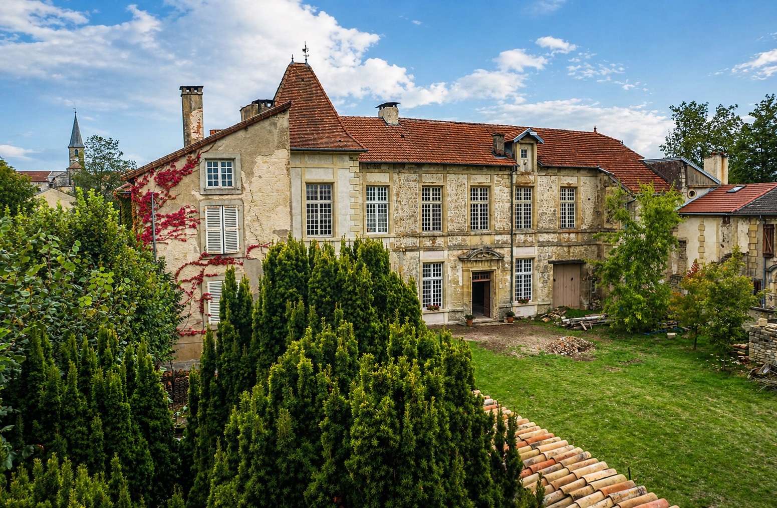 Château de Dombrot-le-Sec dans les Vosges