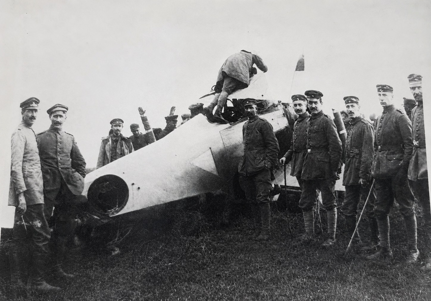 Capture de Jean des Vallières à Prény en 1916