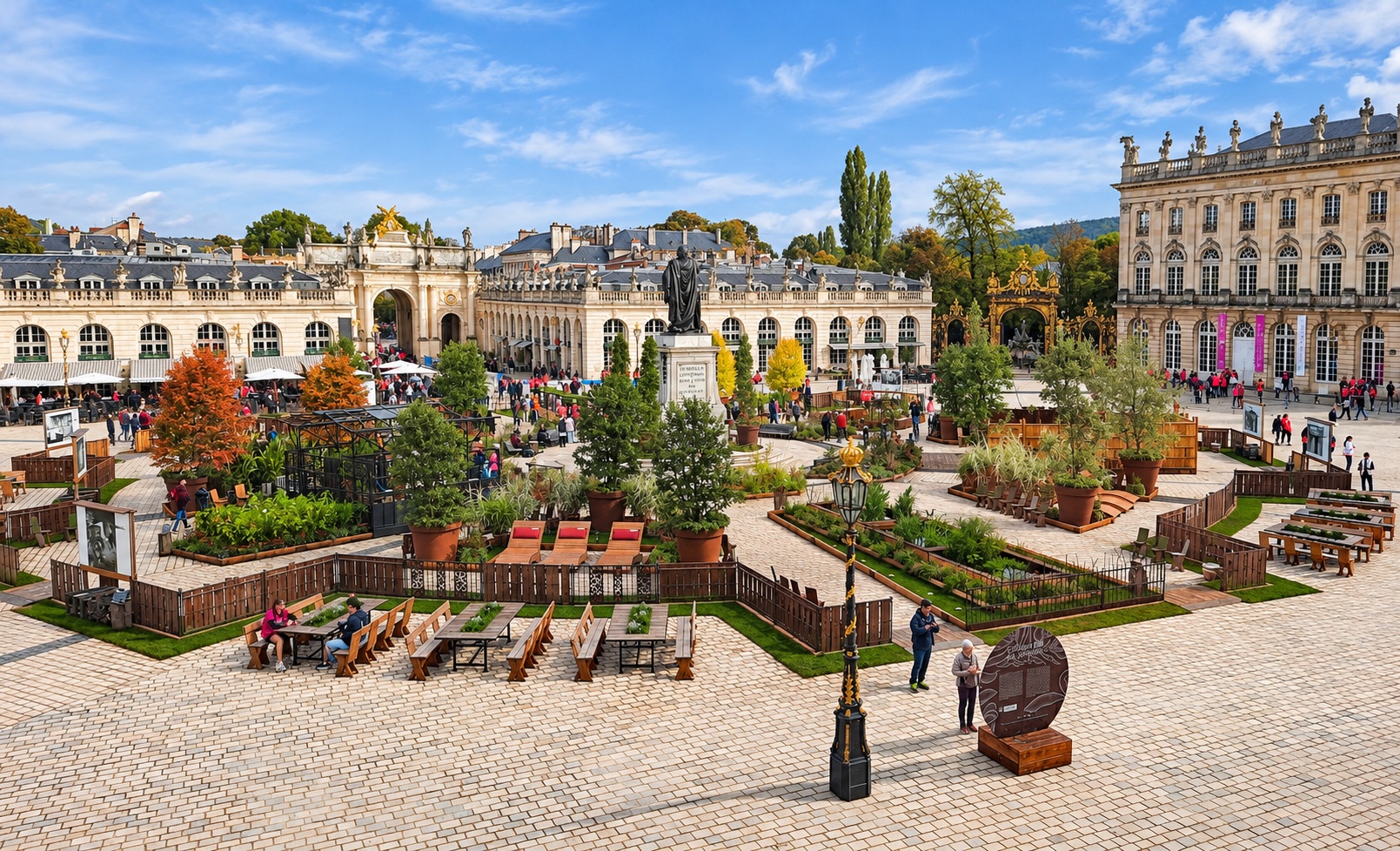 Jardin éphémère de Nancy