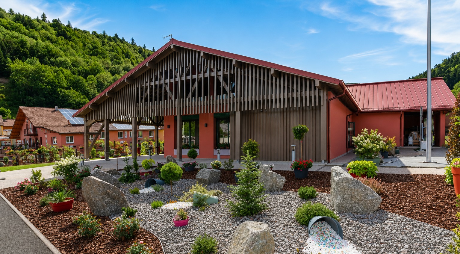 Espace immersif autour des bonbons des Vosges à la CDHV